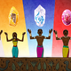Five of the mystical Totems of Zambesi.